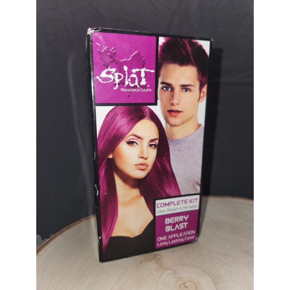 Splat‎ Hair Bleach and Color Kit Semi Permanent - Berry Blast